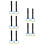 5 Pairs Adjustable Children Pull Up Rings For Indoor Training 5