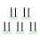5 Pairs Adjustable Children Pull Up Rings For Indoor Training 8