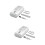 2 Sets Earphone Cleaning Brush Multifunctional Cloth Keycap Puller 7