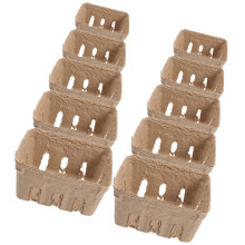 20 Pcs Berry Basket Paper Tray For Snack And Vegetable Packing