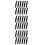 36 Pcs Chair Wear-Resistant Wrap-Around Pads With Hook And Loop 6