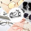 2Pcs Motorcycle Shaped Acrylic Sunglasses Display Stand 10