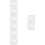 8 Pcs Students Drawing Stencil Multi-Functional Engineering Ruler 9