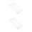 2Pcs Transparent Acrylic Keyboard Protector For Laptop And Desktop 7