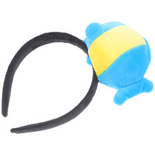 2Pcs Cute Fish Headband Plush Ocean Animal Hair Band For Cosplay Party