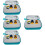 4 Sets Durable Small Guitar Picks With Bag 7