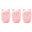 3Pcs Makeup Puff Box Portable Blender Sponge Container 6