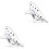 2Pcs Alto C 12-Hole Ceramic Ocarina With Storage Holder 6