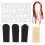 4 Sets Of Scratch Paper Art Bookmarks Rainbow Design 2