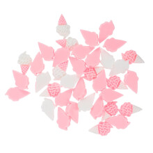 80 Pcs Creative Resin Ice Cream Charms Refrigerator Ornament
