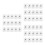45 Pcs Vertical Clear Badge Holders Waterproof Heavy Duty Plastic 4