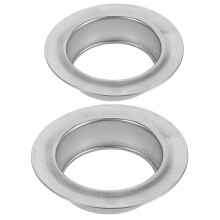 4 Pcs Stainless Steel Water Heater Pipes Wall Hole Cover 100mm