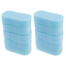 100 Pcs Soft Sponge Hair Brush For Salon Use Removing Loose Hair