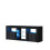 Creative Furniture Pulse 145cm TV Unit LED - Black Gloss Doors 4