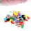 100Pièces Pinces En Bois Couleur Assortie Pour Décor 11