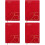 4Pcs Portable Notebook Planner Organizer Office Academic Accessory 7