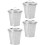 12 Pcs Desktop Trash Can With Lid For Home Office Table 3