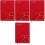 4Pcs Portable Notebook Planner Organizer Office Academic Accessory 5