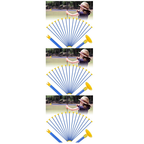 48 Pcs Suction Cup Arrows For Kids Bow Replacement Plastic Game Arrows 1