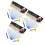 48 Pcs Suction Cup Arrows For Kids Bow Replacement Plastic Game Arrows 8