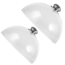 4 Pcs Transparent Cake Domes For Cupcakes And Snacks