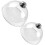 4 Pcs Transparent Cake Domes For Cupcakes And Snacks 3