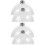 4 Pcs Transparent Cake Domes For Cupcakes And Snacks 7