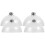 4 Pcs Transparent Cake Domes For Cupcakes And Snacks 4