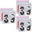 3Pcs Portable Score Board Reusable Score Keeper 6