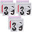 3Pcs Portable Score Board Reusable Score Keeper 3