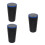 3Pcs Plastic Car Trash Can Round Bin For Center Console Blue 7
