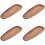4Pcs Smooth Surface Wooden Tray Party Fruit Snack Storage Plate 7