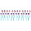 24 Pcs Wine Stirrer Flower Shape Stainless Mixing Spoon 6