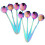 24 Pcs Wine Stirrer Flower Shape Stainless Mixing Spoon 2
