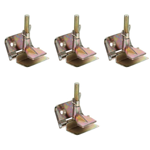 4Pcs Galvanized Silk Screen Printing Hinge Clamp Tool For Diy 2