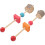 6 Pcs Bird Perch Standing Stick For Parrot Cage 10