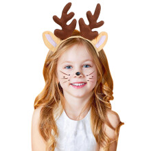4Pcs Children's Christmas Antler Headband For Girls Decor