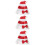 3Pcs Santa Hat Sequin Plush Christmas Headgear Performance Prop 10