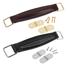 2 Sets Speaker Handle Replacement Strap Heavy Duty Pu Metal Buckle