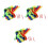 12 Pcs 4-Meter Rhythmic Gymnastics Ribbons With Handles 10