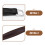2 Sets Speaker Handle Replacement Strap Heavy Duty Pu Metal Buckle 7
