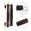2 Sets Speaker Handle Replacement Strap Heavy Duty Pu Metal Buckle 10