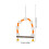 4Pcs Bite-Resistant Wood Bird Swing Toy Perch Hanging Stand Accessory 11