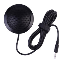 2Pcs Conference 3.5Mm Microphone Omnidirectional 360 Degree Pickup