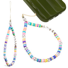 6 Pcs Mobile Phone Lanyards Bohemian Beaded Charm Strap