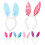 18 Pcs Bunny Ear Party Headband Cosplay Accessory 1