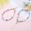 6 Pcs Mobile Phone Lanyards Bohemian Beaded Charm Strap 11