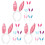18 Pcs Bunny Ear Party Headband Cosplay Accessory 4