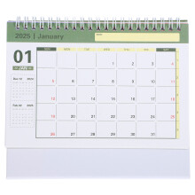 3Pcs Decorative Desk Calendar Monthly Office Standing Calendar Decor