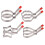 24 Pcs Nonstick Fried Egg Ring For Griddle Pancake Omelette Breakfast 3